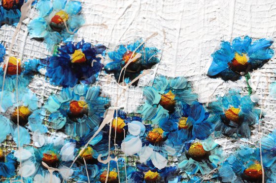 blu flowers