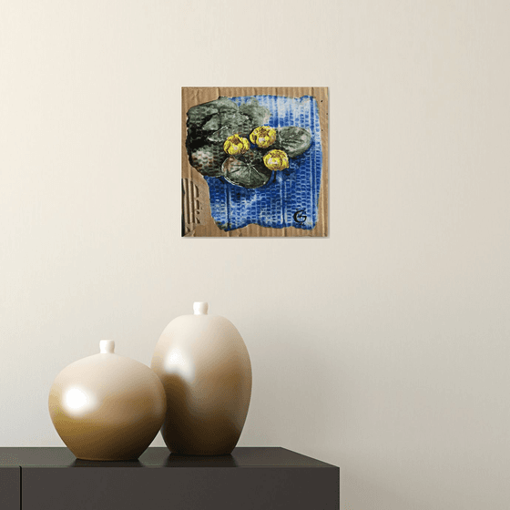 Water lilies in yellow 2