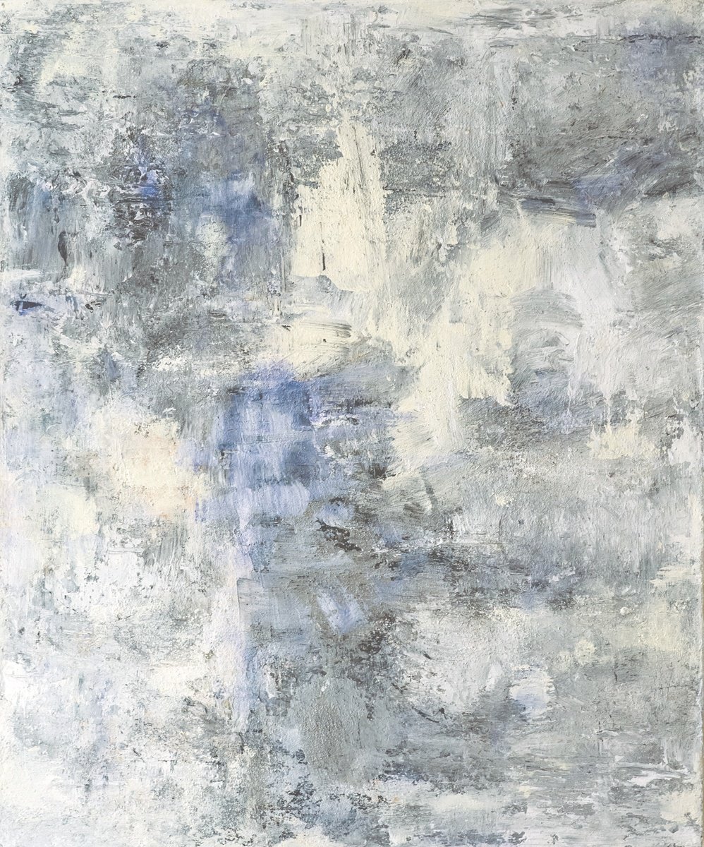 Impressionistic Landscape Acrylic Painting By Davina Nicholas, 20 X 24, Gulf Waters, Original Artwork