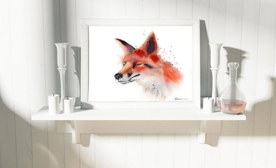 Fox portrait