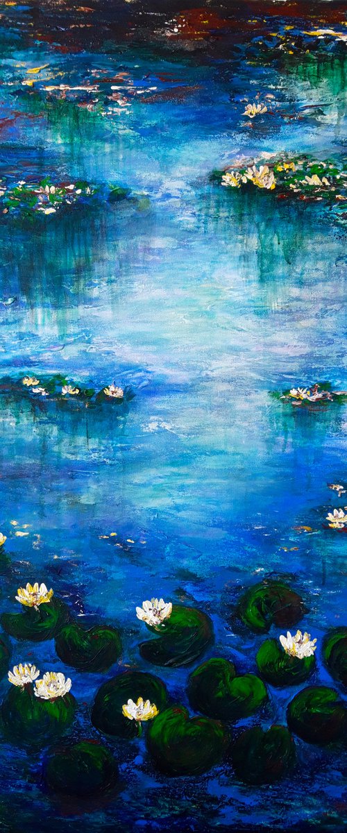 Water lily paradise (2020) by Elena Parau