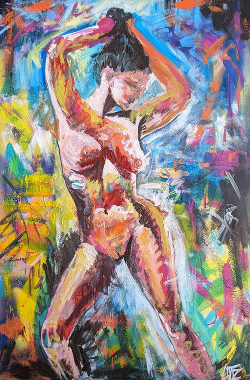 The dancer. by Lotz Bezant