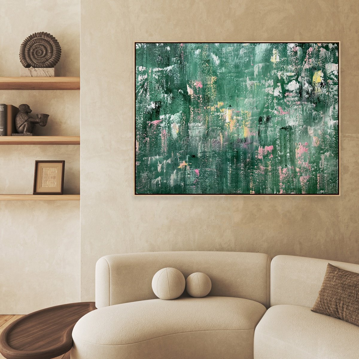 The Old Garden Waking Up By Alanah Jarvis, 55 X 39, Artwork For Sale On Artfinder