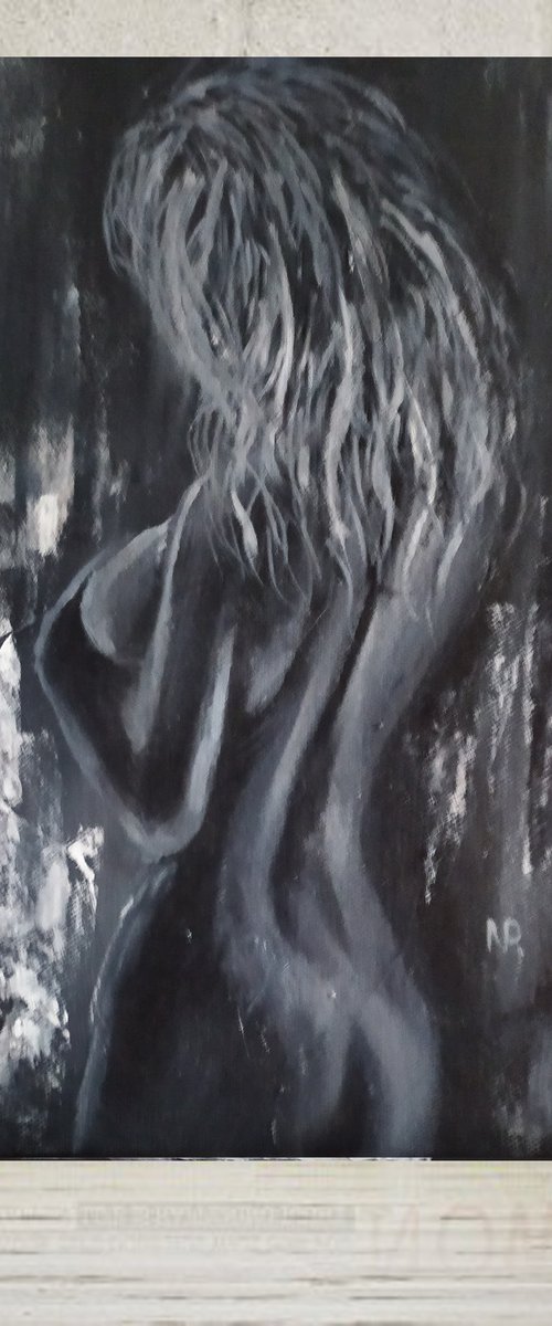 In candle light by Nataliia Plakhotnyk