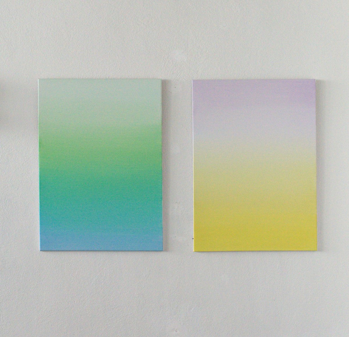 Expressive Abstract Oil Painting By Petr Johan Marek, 39 X 28", Dawn & Dusk, Original Artwork