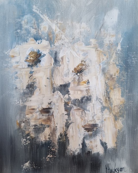 White Drift - Oil on canvas