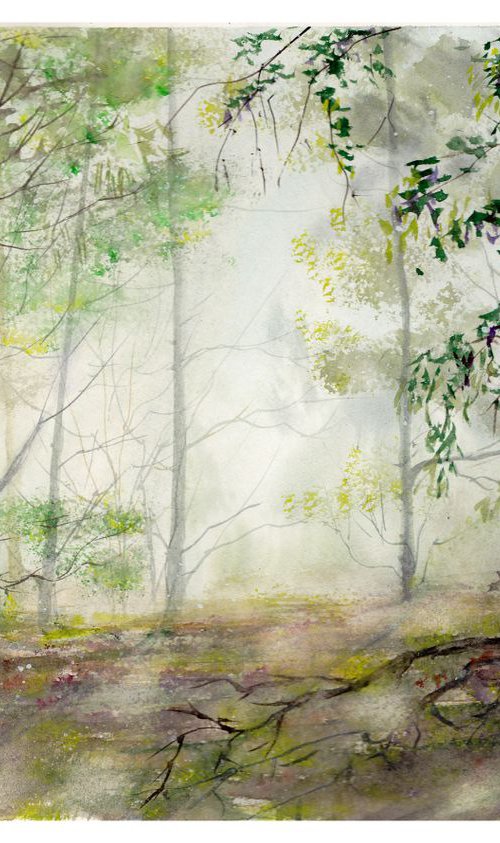Sleeping Forest by Yulia Schuster