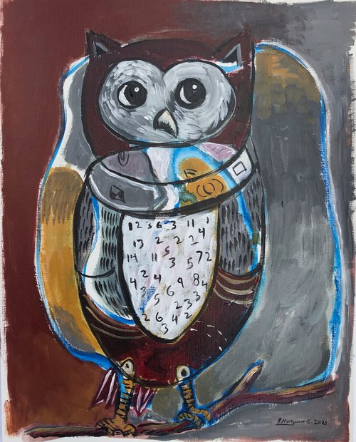 Forrest Owl by Roberto Munguia Garcia
