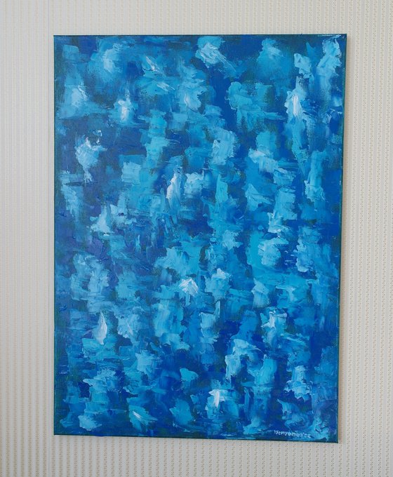 Spring Blue Impression