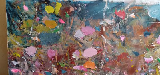 Magic garden (VIII) -  59  x 36.6 in.