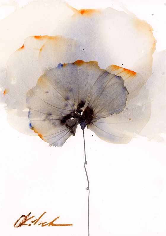 Silky Silver flower 2