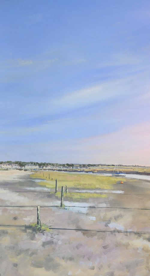 Blakeney late summer evening. by Tom Cringle
