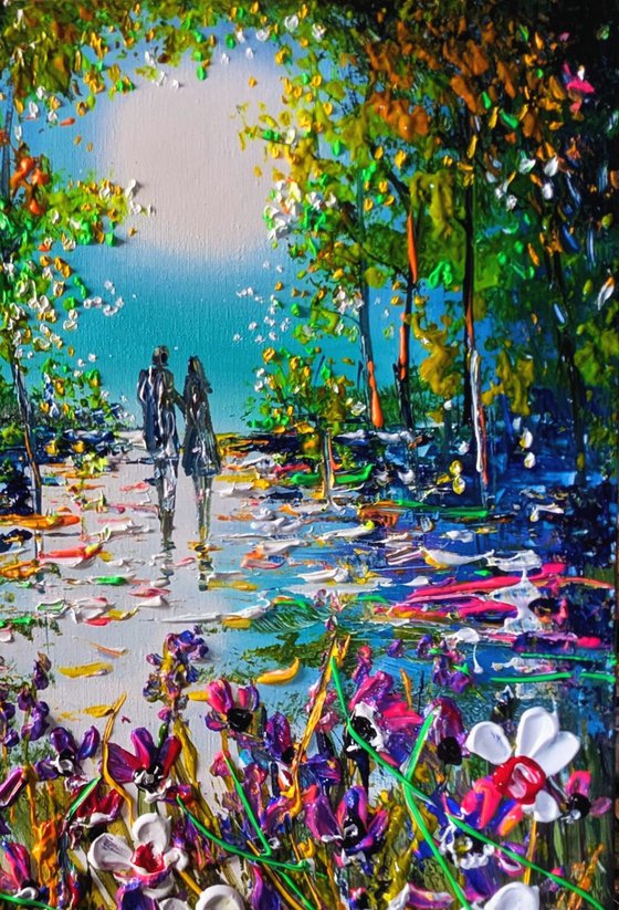 Romantic walk