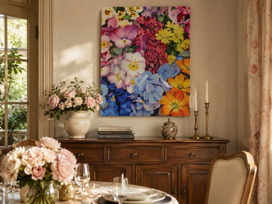 Colorful Garden Flowers