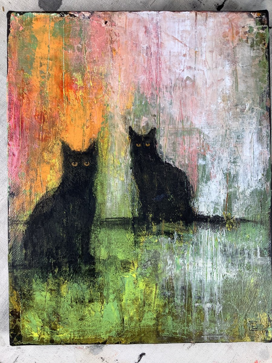 BLACK CATS #1 by Eva Fialka