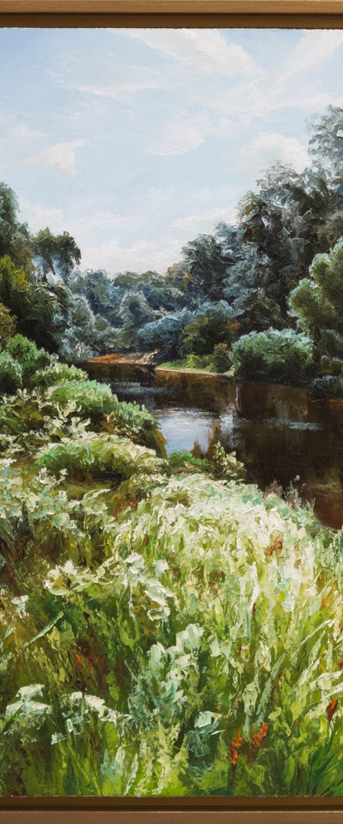 SUMMER RIVER 2 by Oleksii Vylusk