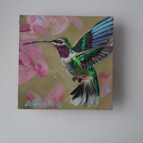 Hummingbird in Spring Light, Set 2