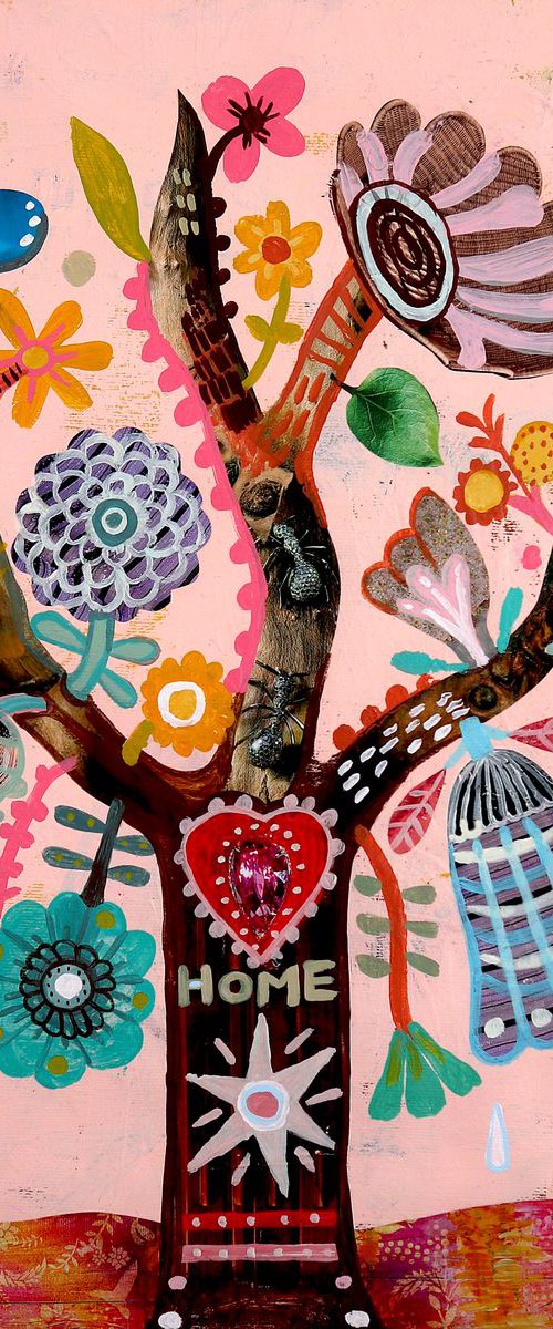 Home Tree by Mercedes Lagunas