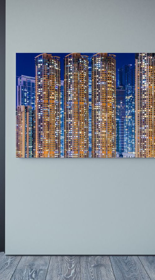 Night Visions (Metal Print) by Serge Horta