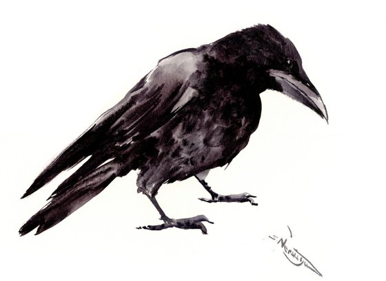 Crow Painting