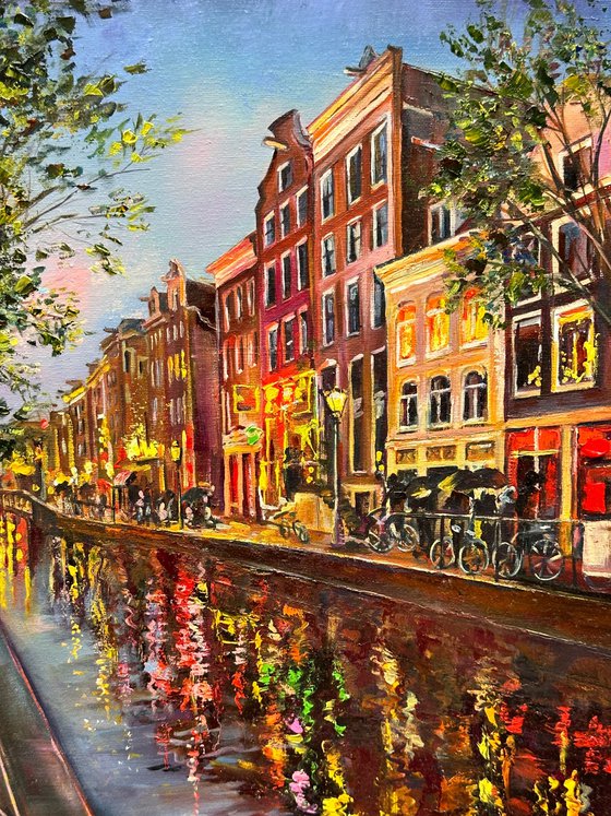 Amsterdam Evening Reflections