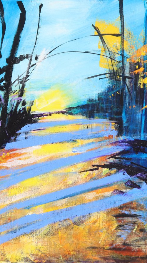 Winter Marsh, No. 26-10 by Alyse Radenovic