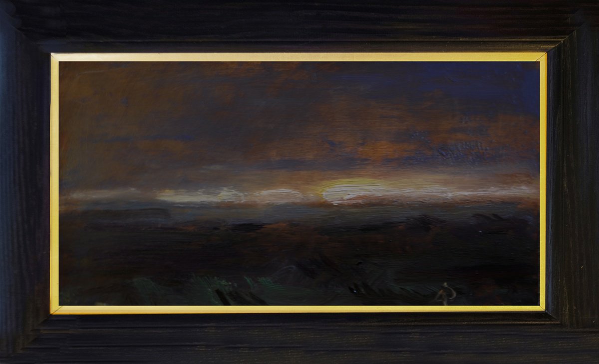 Dark Sky/Landscape. By Andre Pallat, 16 X 11, Artwork For Sale On Artfinder