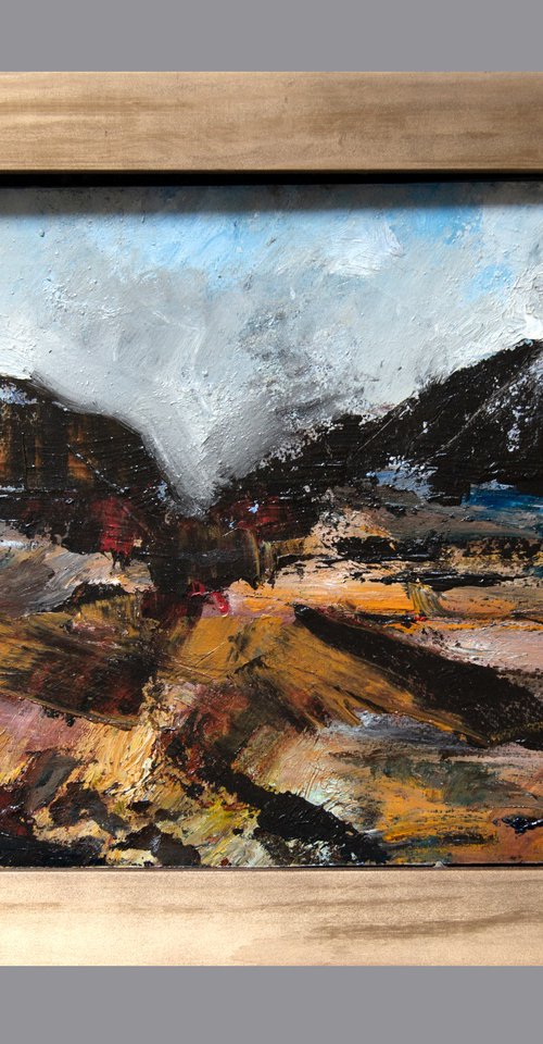 Dark Hills, Isle of Skye by Elizabeth Anne Fox