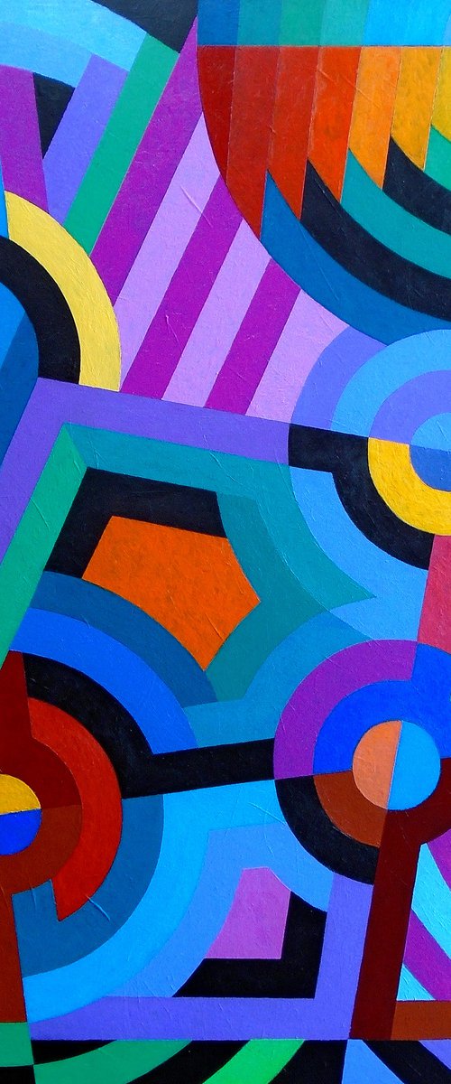 GEOMETRIC DOODLE iv by Stephen Conroy