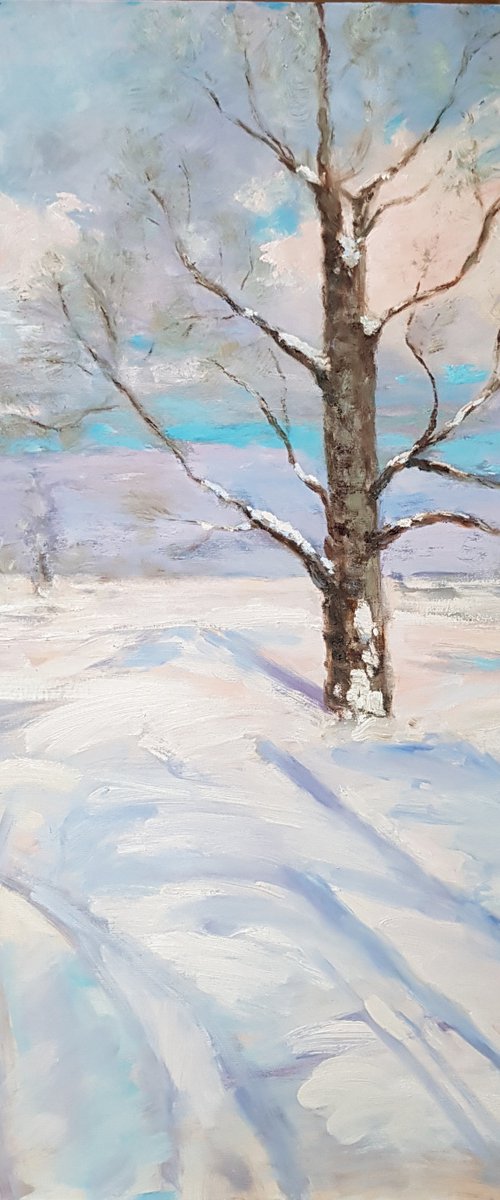Winter day by Svetlana Grishkovec-Kiisky