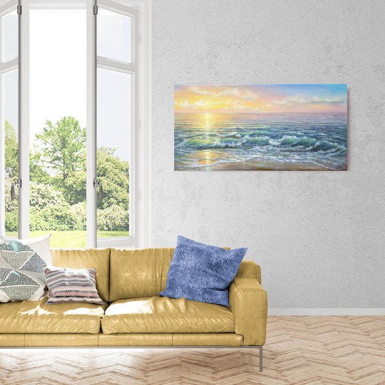 Ocean sunset 3