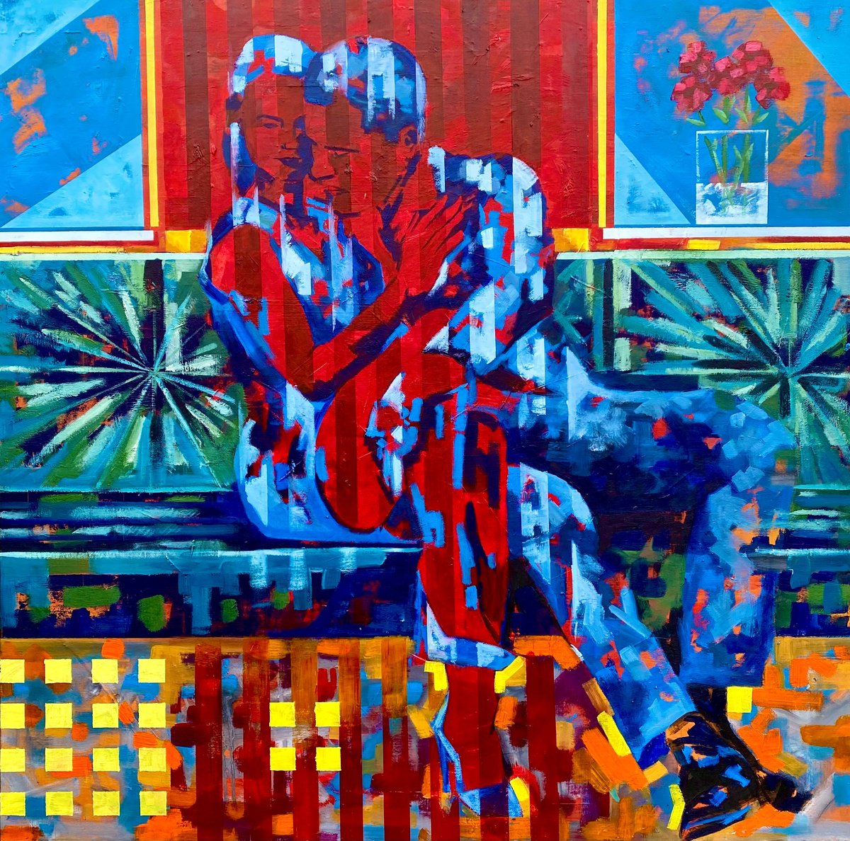 The Protector By Stevie Nicholson, 39 X 39, Artwork For Sale On Artfinder