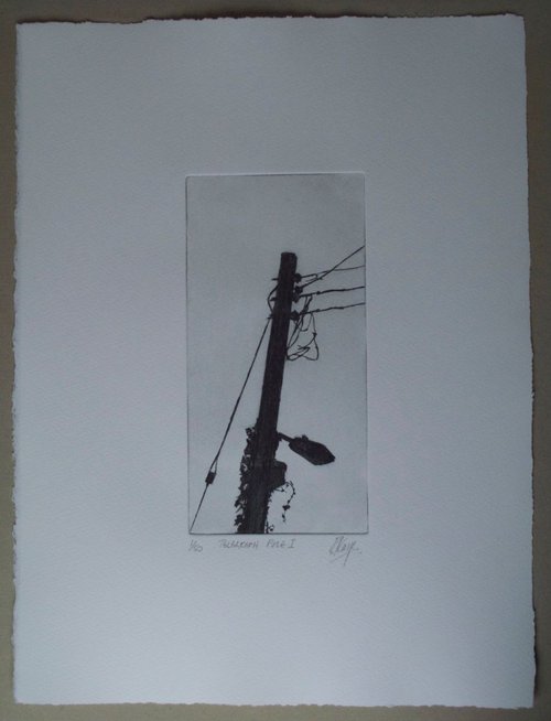 Telegraph Pole 1 by Richard Kaye