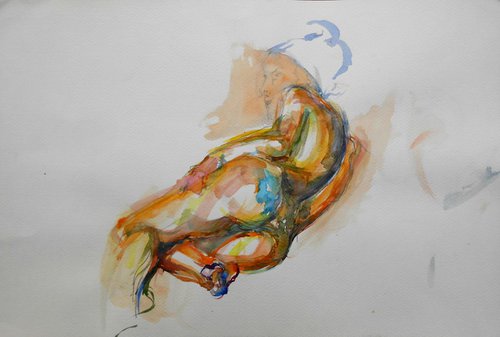 Nude from the back No.2 by Maja Mrdakovic