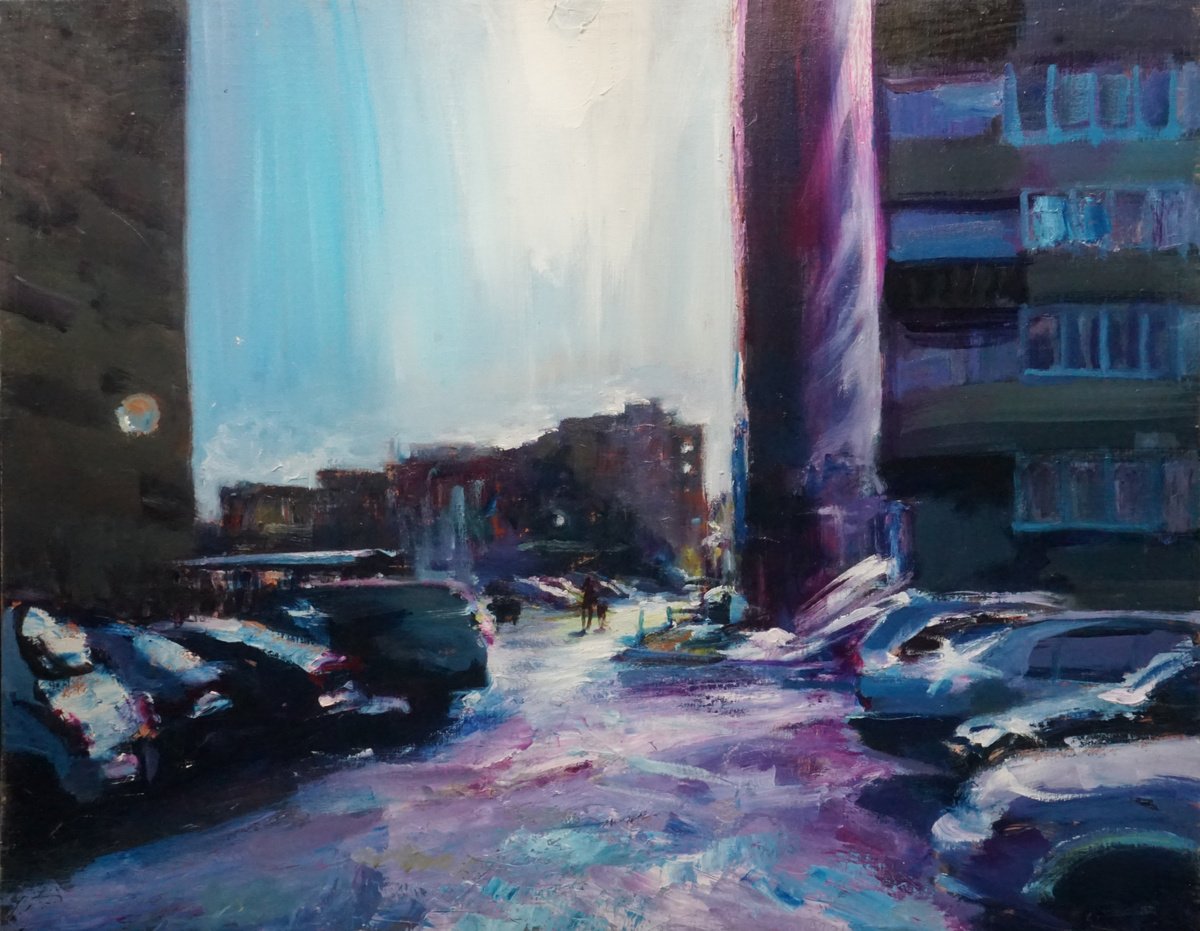 Expressive Oil Painting , Micholon By Manuel Leonardi, 39 X 32, Artwork For Sale On Artfinder