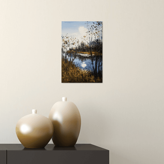 Impression. Autumn sun