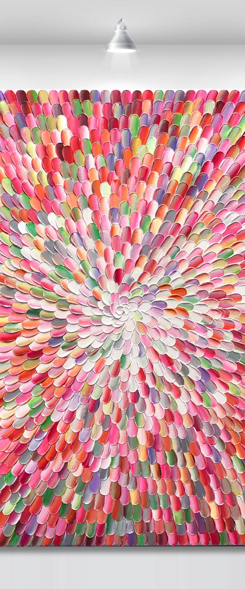 ‘Agathe VII' - 40x40" by Tatiana Georgieva