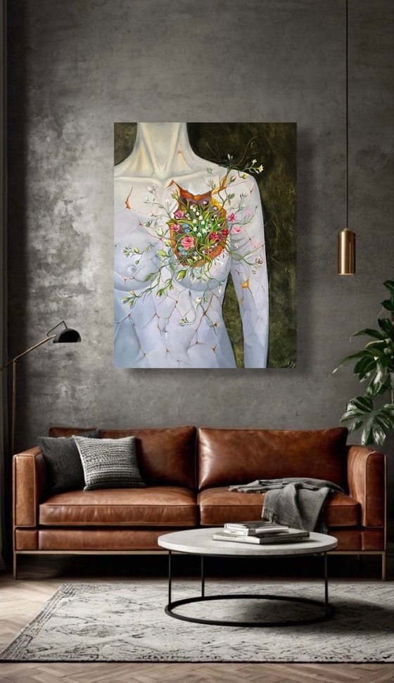Rebirth.Blooming Heart.