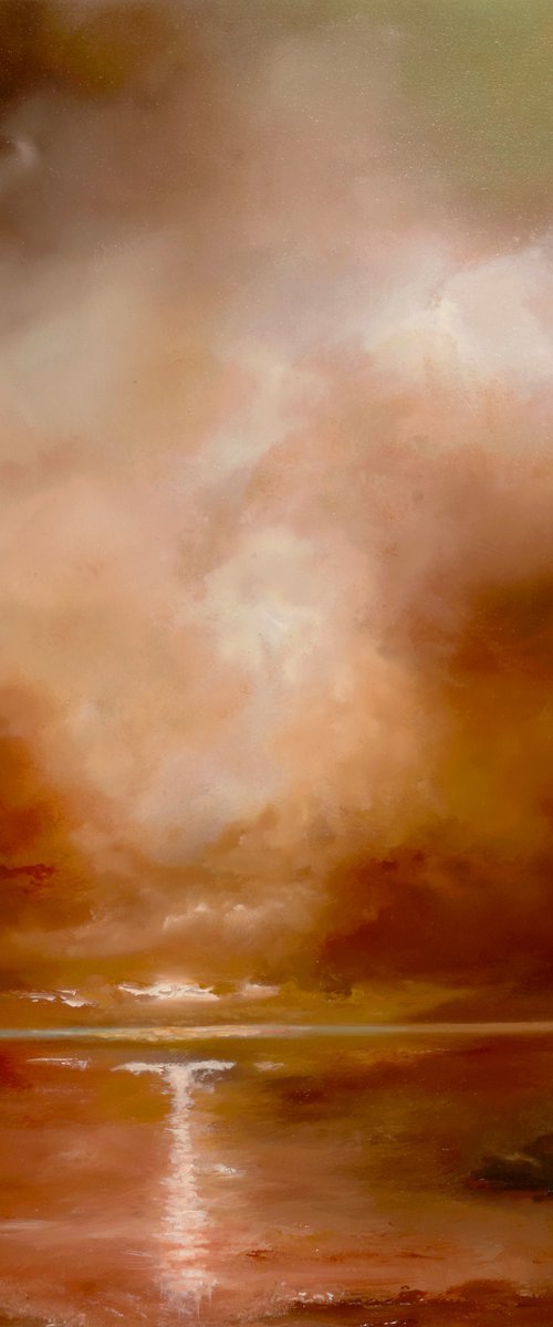 New Cornish Sunset, Cornwall by Rolf Marriott