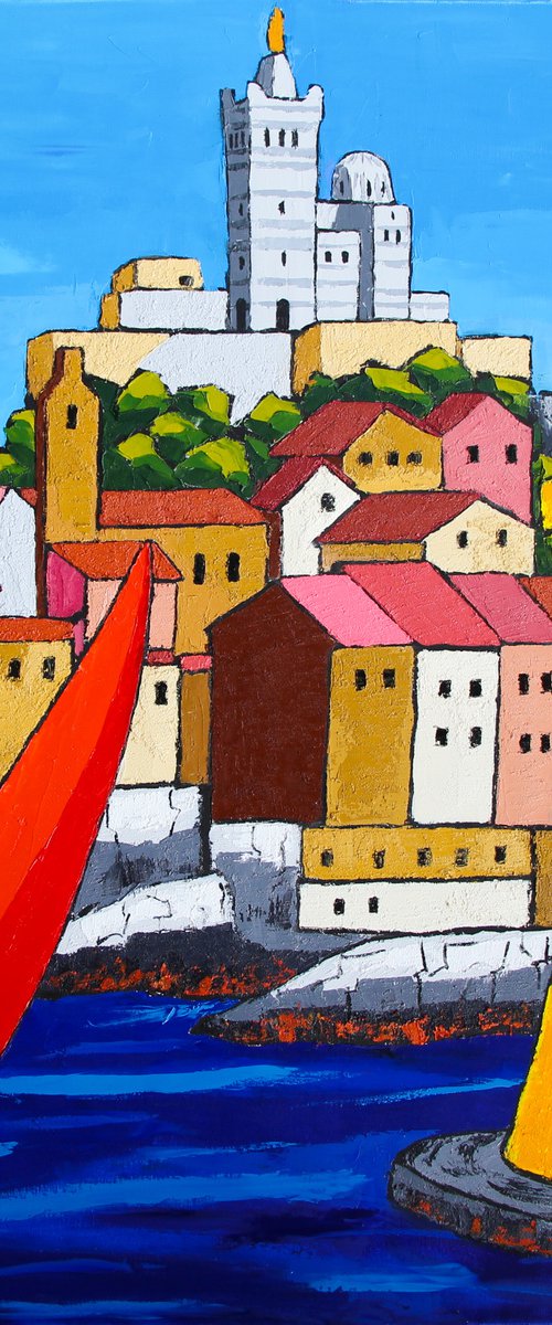 Regatta in Marseille by Olivier Boissinot