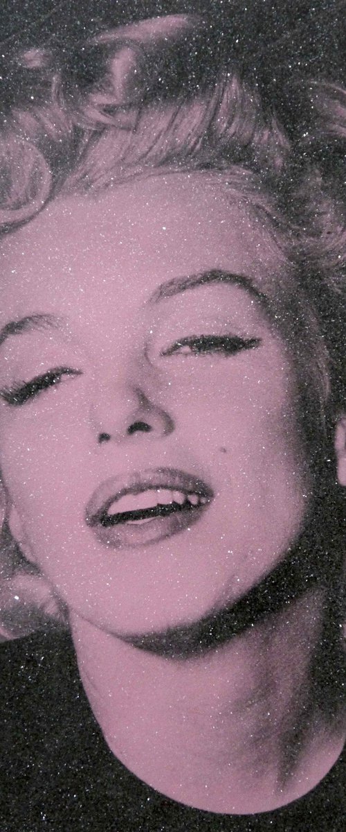 Marilyn Monroe-Magenta by David Studwell