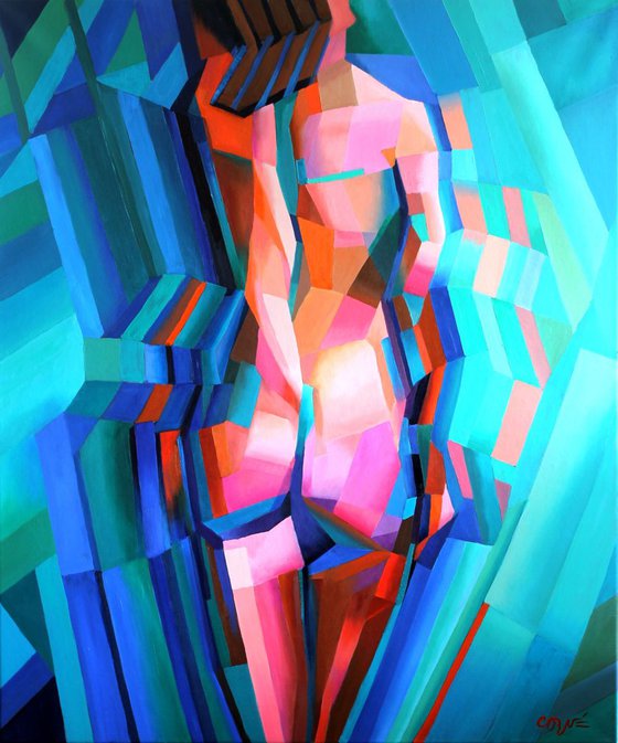 Cubistic nude 02