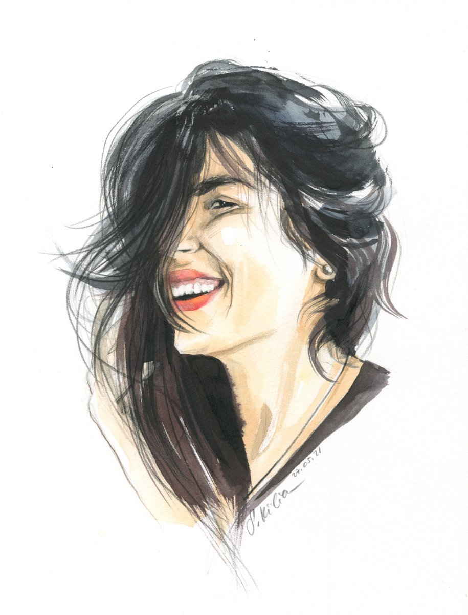 Laughing Woman by Svetlana Kilian