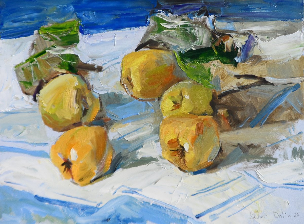 Quince By Yehor Dulin, 16 X 12, Artwork For Sale On Artfinder