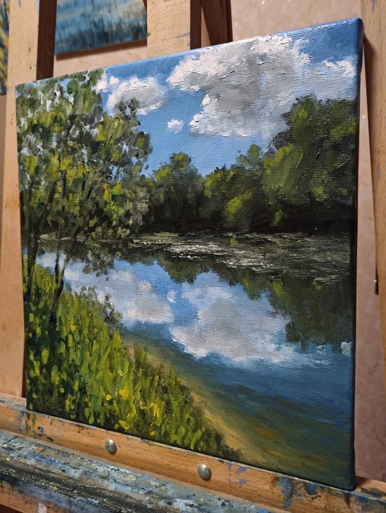 Impression. Bright day