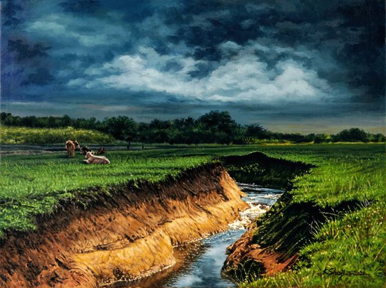 Flow of a Dusk