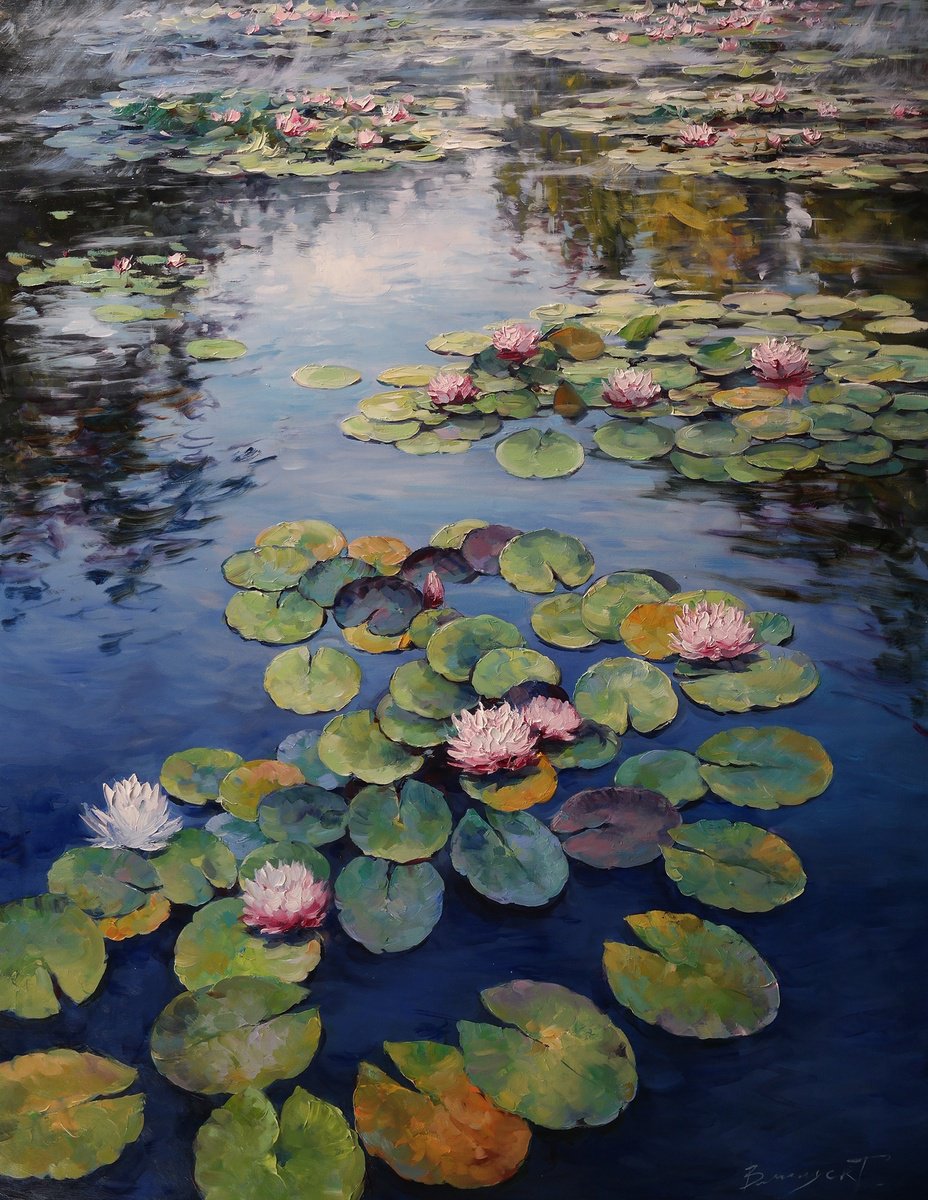 Garden Mirror By Gennady Vylusk, 28 X 35, Artwork For Sale On Artfinder