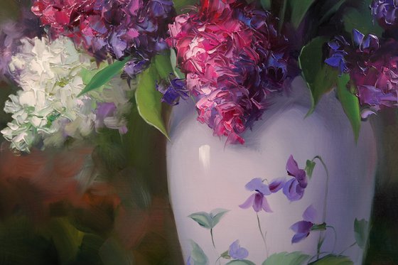 "Bouquet of lilacs"