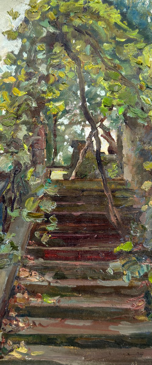 Steps into the Green Silence by Igor GALAN