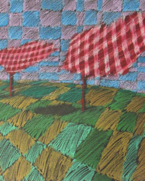 Trees tapestry by Michael Warren
